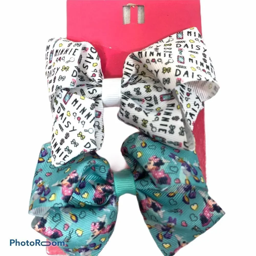 Lot of Nine Brand‎ New Minnie Mouse Clip Bows